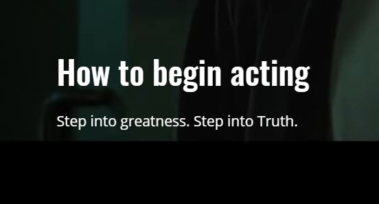 How To Become An Actor LLC