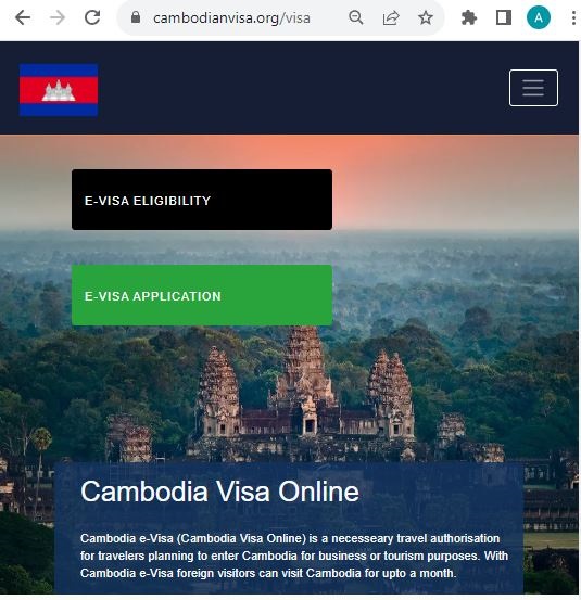 FOR CANADIAN CITIZENS -  CAMBODIA Easy and Simple Cambodian Visa - Cambodian Visa Application Center - Centre de demande de visa cambodgien pour les visas touristiques et d'affaires