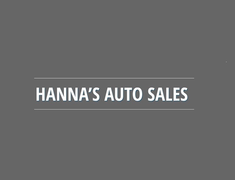 HANNA'S AUTO SALES