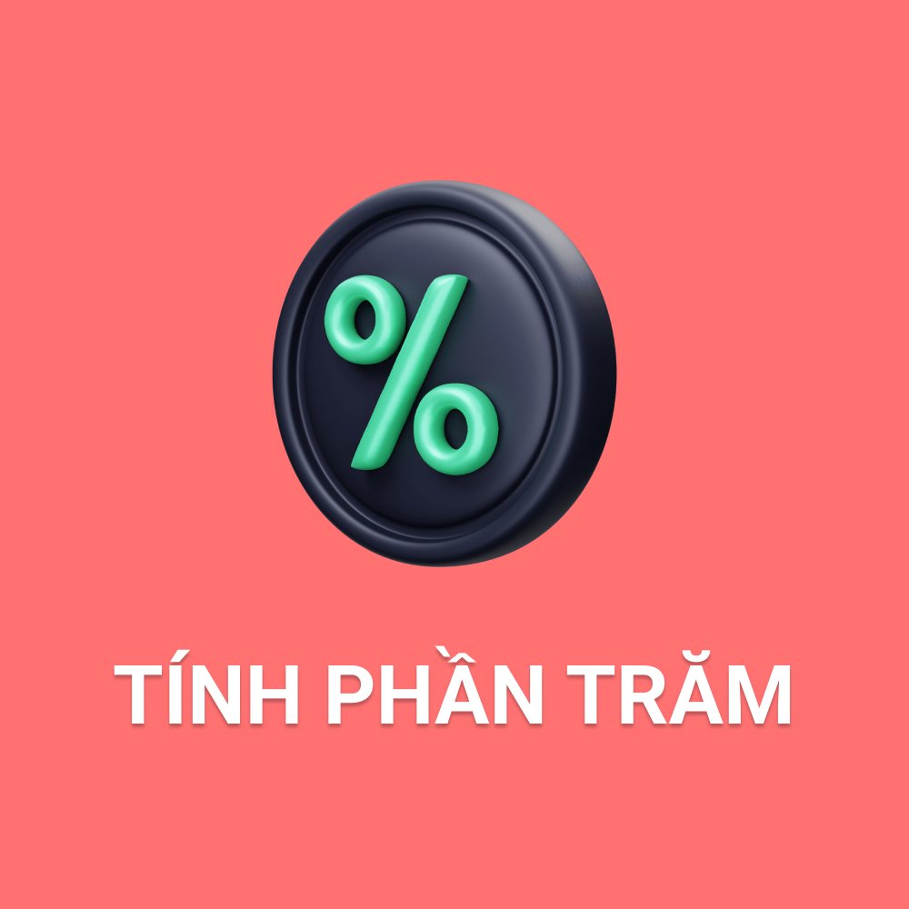 Tinh phan tram online