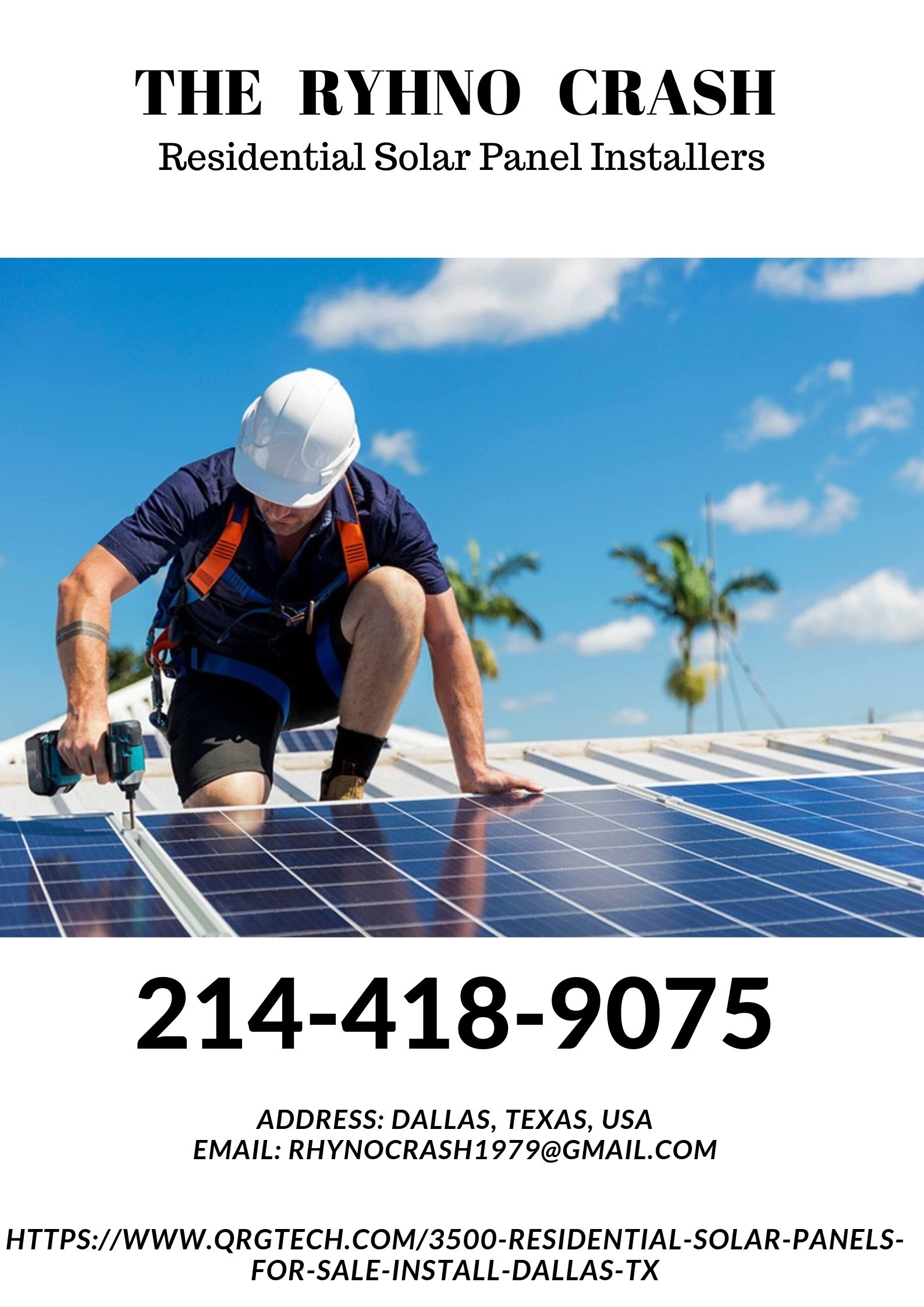 Residential Solar Panel Install Dallas TX