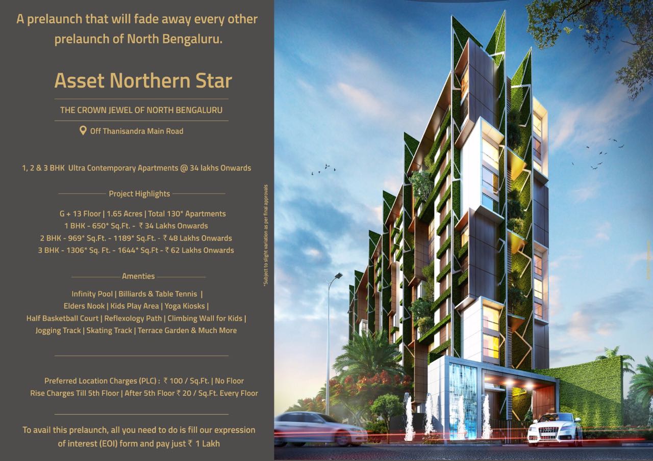 Asset Northern Star Simple Residential Apartments in Bangalore