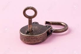 Bronze Lock & Key