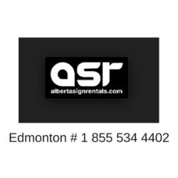 Alberta Sign Rentals