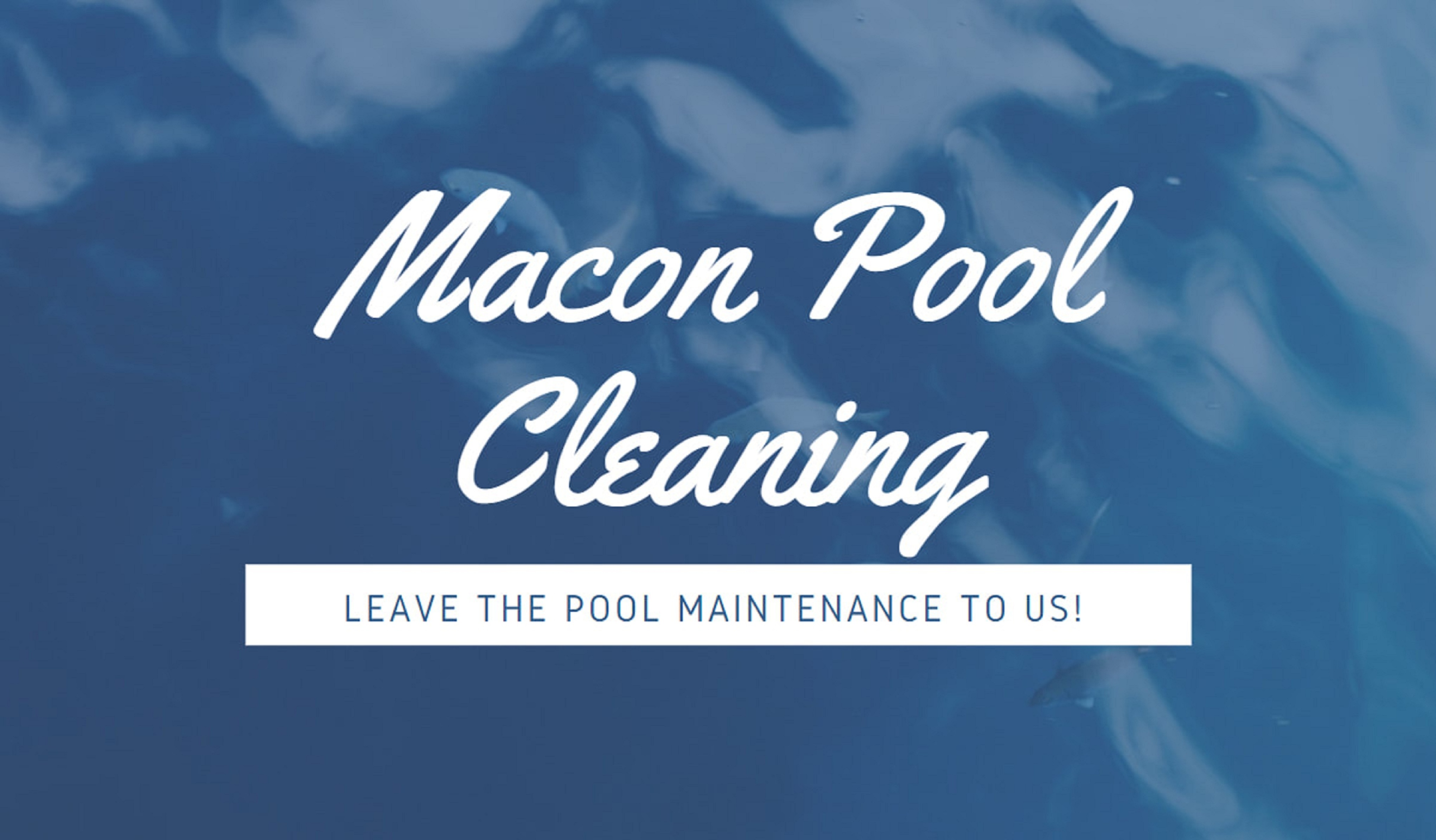 Macon Pool Construction & Cleaning Service