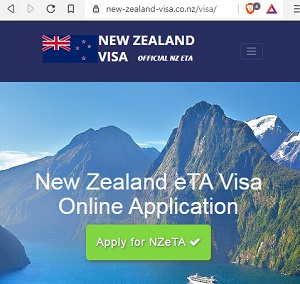 NEW ZEALAND  VISA Application ONLINE - FROM SWEDEN GOTHENBURG Nya Zeelands visumansökan immigrationscenter
