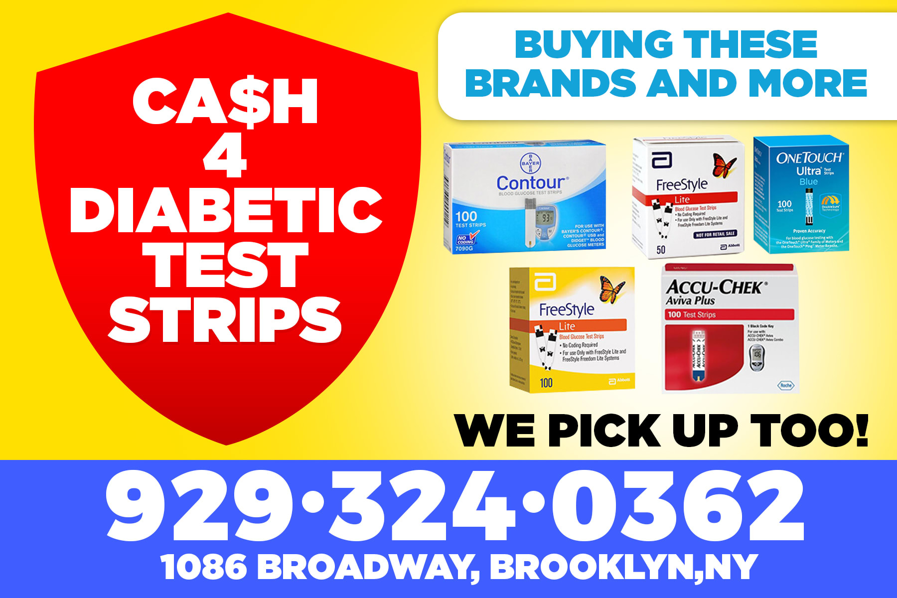 Sell Us Your Strips-Cash for Diabetic Test Strips