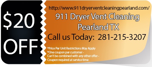 911 Dryer Vent Cleaning Pearland TX