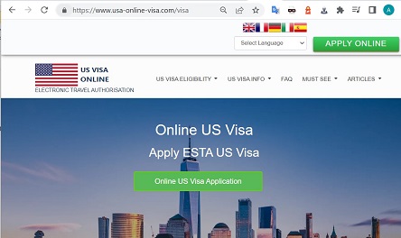 USA Official United States Government Immigration Visa Application Online FINLAND CITIZENS - Yhdysvaltain hallituksen viisumihakemus verkossa - ESTA USA