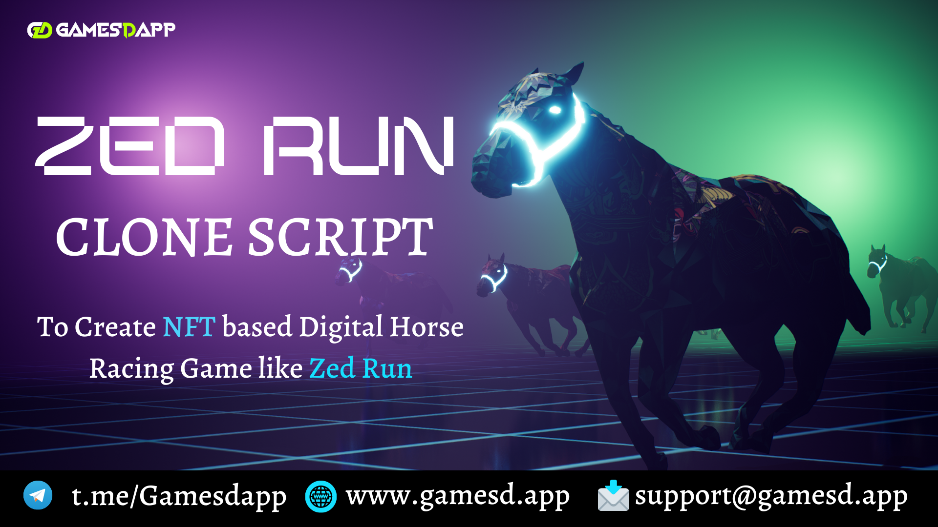 Zed Run Clone Script  - To Launch NFT based Digital Horse Racing Game like Zed Run